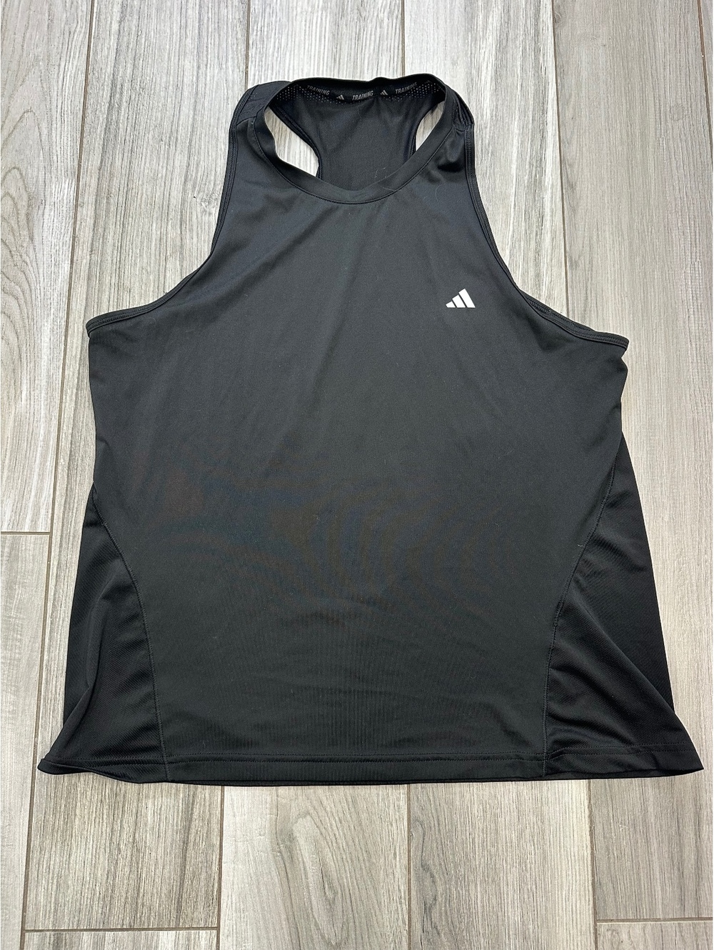 Adidas Black Racerback Athletic Tank Top